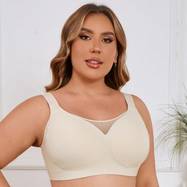 Big breasts make you look smaller with a jelly bra